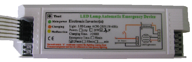 Emergency LED Driver (Rectangular)
